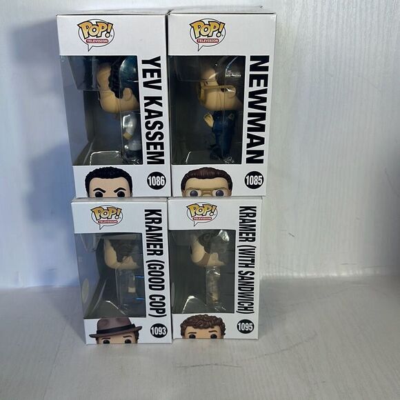Funko Pop! Television Seinfeld 1093 Kramer #1086 Yev Kassel. #1095 Kramer #1085 - Picture 6 of 9